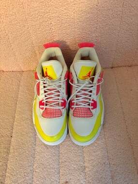 Air Jordan 4 Retro GS 'Lemon Venom' (CV7808-100)